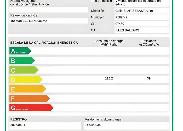 Сasa de vacaciones La Sastreria *